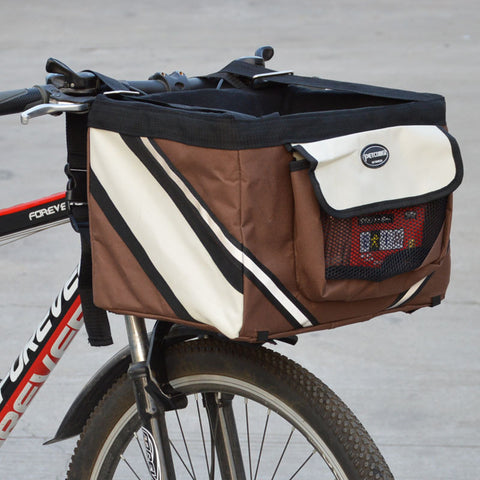 Portable Dog Bicycle Carrier Seat