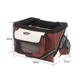 Portable Dog Bicycle Carrier Seat