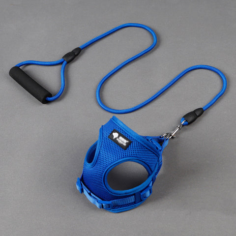 Dog harness collar
