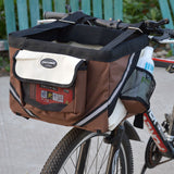 Portable Dog Bicycle Carrier Seat